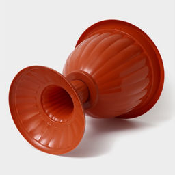 Вазон для цветов «Жасмин», 18 л, d=42 см, h=30 см, коричневый