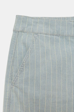 PANTAL?N DENIM ZW COLLECTION / Azul claro - Zara фото 5