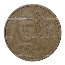 2 евроцента 1999 года Франция