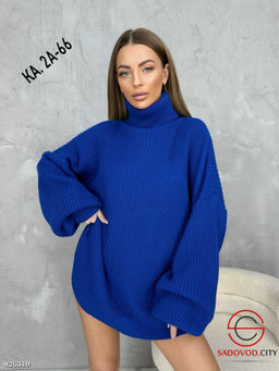 Свитер женский однотонный