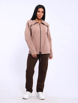 Костюм Натали 19131 кофта и брюки из футера  фото 36