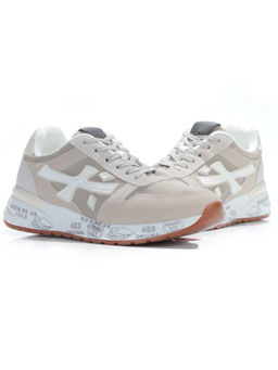 05-6026-209 BEIGE/GRAY Кроссовки женские (искусственные материалы) - No name фото 12