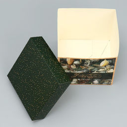 Цена за 2 шт. Коробка подарочная новогодняя складная «Зима подарит чудеса», 15×15×15 см