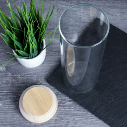 Банка для сыпучих бамбуковая крышка d-65/180 мм 550 мл /GT-35-118/уп120/ - Галеонтрейд фото 11