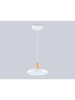 Светильник подвесной LED FL4838, 3000-6000К, 24Вт, d20 h80 см, без ПДУ, белый