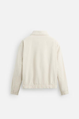 STRIPED TEXTURED JACKET - Zara фото 8