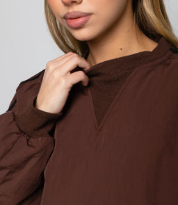 Свитшот #КТ25263, шоколадный - Dommod фото 5