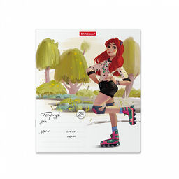 Цена за 10 шт. Тетрадь школьная ученическая ErichKrause Девочки-красавицы, 24 листа, линейка (в плёнке по 10 шт.)_MIX-PACK  фото 7