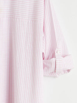 ?izgili Oversize Kad?n G?mlek