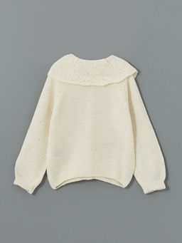 Bebe Yaka K?z ?ocuk Triko H?rka - Waikiki фото 2