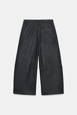 BALLOON TROUSERS WITH PLEATS - Zara фото 6