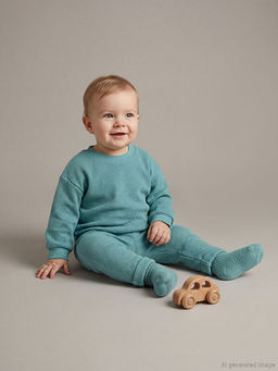 Basic Erkek Bebek Sweatshirt ve E?ofman Alt?