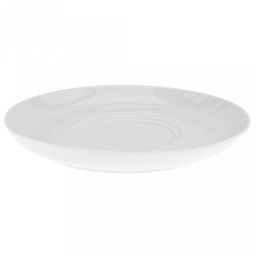 Блюдце фарфоровое д160мм, h24мм, форма Голубка, белье (Беларусь) - Домашняя мода фото 2