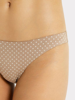 Цена за 2 штуки! ТРУСЫ ЖЕНСКИЕ мелкий узор на фраппе 412555 - Mark formelle фото 3