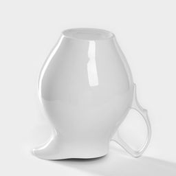 Кувшин Добрушский завод «Бельё», 2 л, фарфор, белый