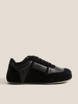 Женские кеды MM6 MAISON MARGIELA SNEAKERS Артикул 4669971, черный