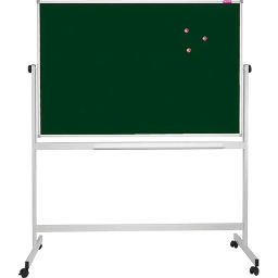 Доска меловая-магнитн-зелен/маркер-белая Attache Twist100х150вращ.моб.усил