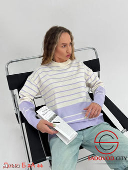 Кофта женская в полоску - Bruno фото 7