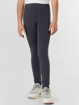 Легинсы для девочек в сером цвете