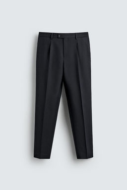 REGULAR FIT SUIT TROUSERS - Zara фото 5