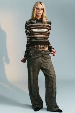 JACQUARD KNIT JUMPER