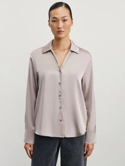 Атласная блузка / Zarina  фото 3