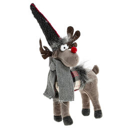 Игрушка набивная "Олень", L25 W12 H41 см