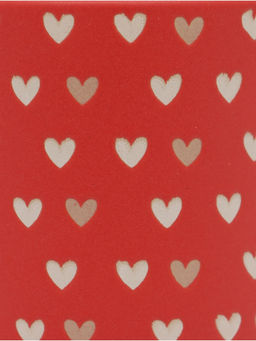 Кружка чайная керамическая Сердечки, 320 мл, ручная работа