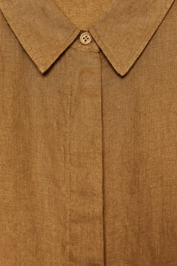 ZW COLLECTION 100% LINEN SHIRT - Zara фото 28