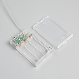 Гирлянда Мишура 1 м, роса, IP20, серебристая нить, 100 LED, 2 режима, от батареек АА?3, свечение белое - Luazon lighting фото 5