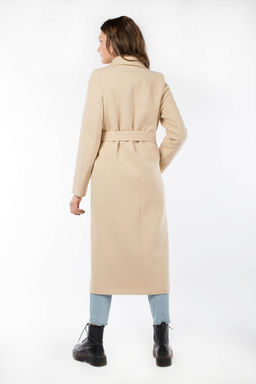 01-09337 Пальто женское демисезонное (пояс) - El podio фото 4