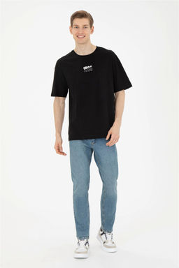 Мужская черная футболка - U.s. polo assn фото 4