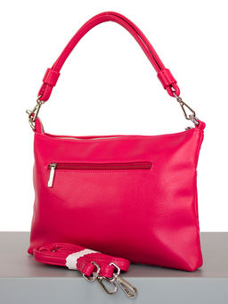 LACCOMA сумка Майя-24-L815-маджента эко кожа хлопок фото 2