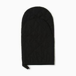 Варежка-прихватка Этель Kitchen цв.черный, 15х28см,саржа, 100% х/л  фото 4
