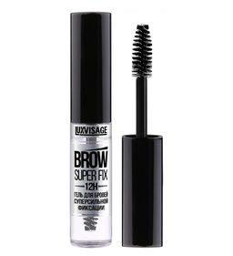 LuxVisage Гель для бровей суперсильной фиксации BROW SUPER FIX 12H Бесцветный 6г