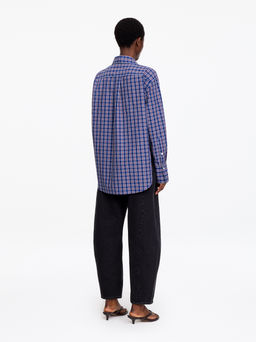 Camisa de popelina relaxed fit - H&m фото 3