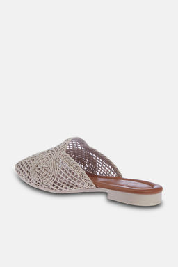 Trendyol Shoes Siyah Orgu Detayl? Kad?n Mule Terlik TAKSS24TE00000 - Trendyolmilla фото 15