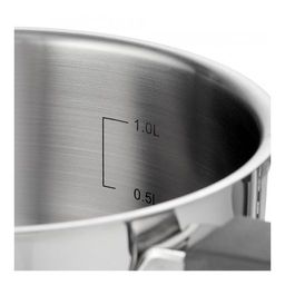 Кастрюля с крышкой Walmer Preston, 1.5 л, цвет хром  фото 7