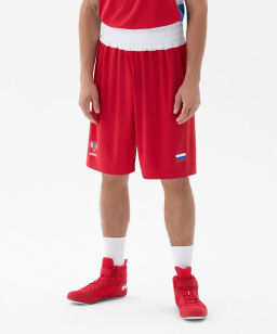 Шорты боксерские INSANE RBF IN25-BF700, красный  фото 5