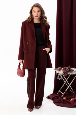 Костюм NIKVA н945-1 бордо  фото 5