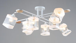 Люстра Эконом ES-000670-8WT