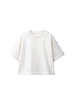 CAMISETA LISA HEAVY JERSEY / Crudo - Zara фото 6