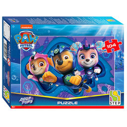Пазлы 104 "Щенячий патруль. Аква" (Никелодеон)