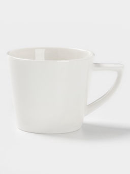 Кофейная пара Magistro White Snow, 120 мл, фарфор, белая