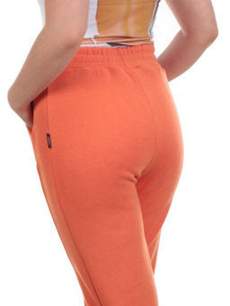 01 ORANGE Брюки спортивные женские на флисе (100% хлопок) 7986