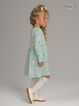 Платье Элла мятный букетик