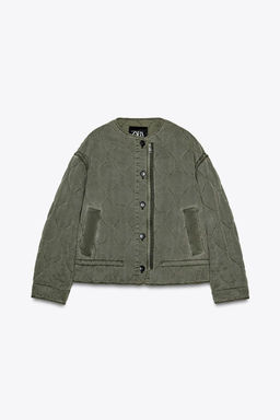 ZW COLLECTION PADDED JACKET - Zara фото 5