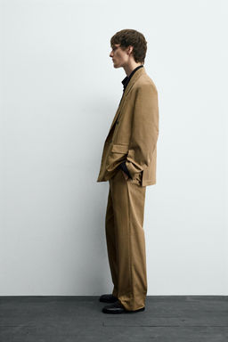 LIMITED EDITION PLEATED SUIT TROUSERS - Zara фото 4