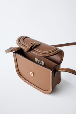 MINI BUCKLE CROSSBODY BAG - Zara фото 4