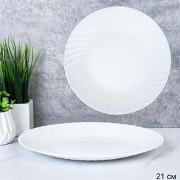 Тарелка 210 мм / NHG85 (white) /уп 72/
